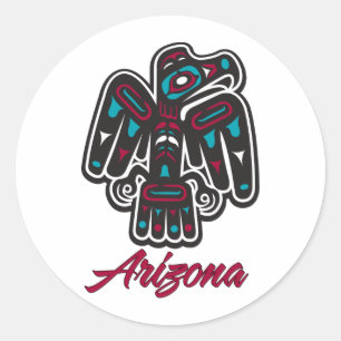 AZ Thunderbird Clan Runder Aufkleber