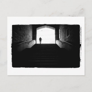 Aza Schwarzweißfotografie Postkarte