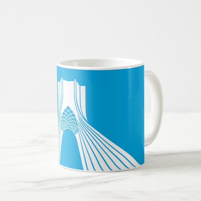 Azadi Tower Kaffeetasse (VorderseiteRechts)