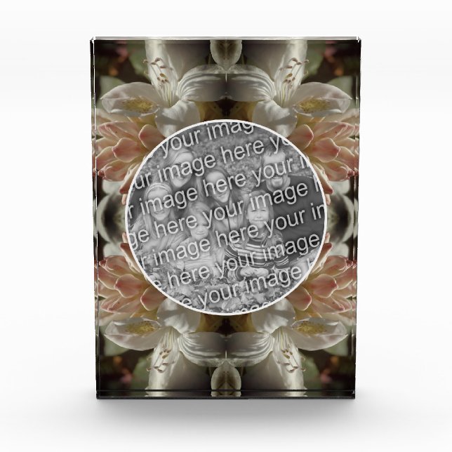 Azalea Blume Blüten Tanz Ihre eigene Fotoblock (Vorderseite)