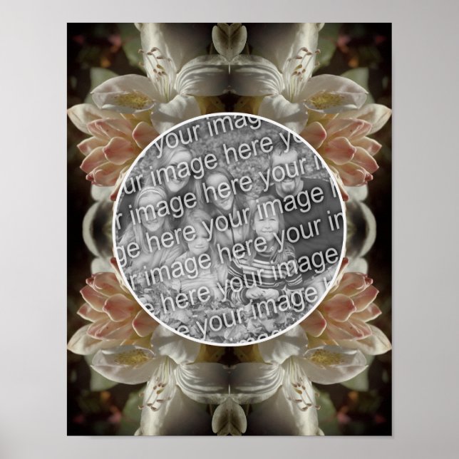 Azalea Blume Blüten Tint Erstellen Sie Ihr eigenes Poster (Vorne)