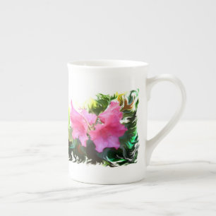 Azalea Blume Prozellantasse