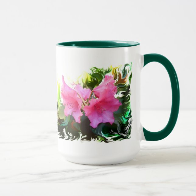 Azalea Blume Tasse (Rechts)