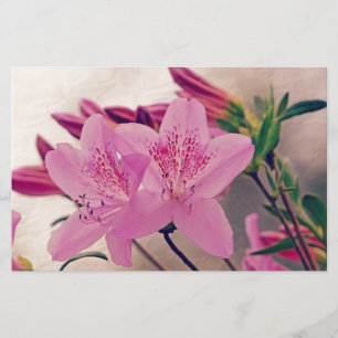 Azaleas Briefpapier
