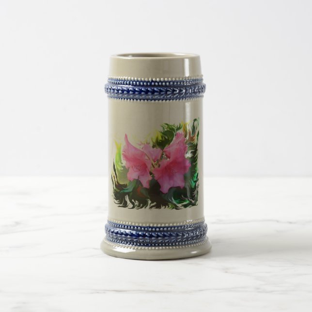 Azalee Blume Bierglas (Mittel)