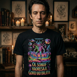 Azathoth Lovecraft Halloween Okkultes T-Shirt