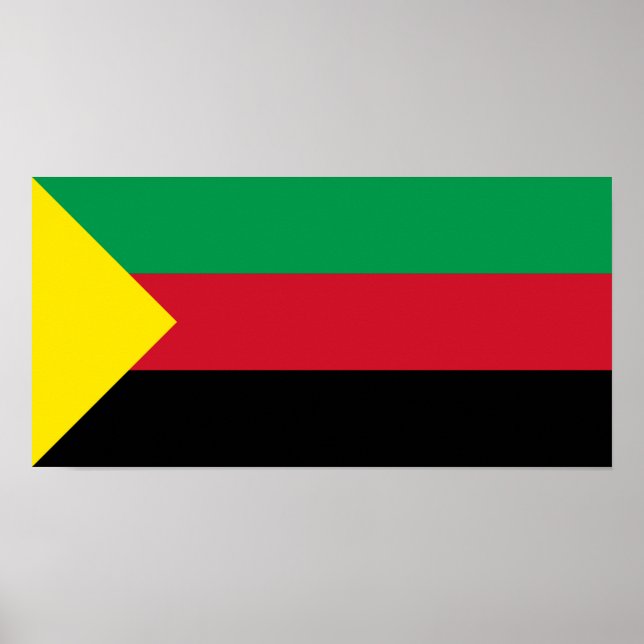 Azawad Flag Poster (Vorne)