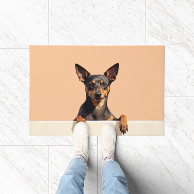 Azawakh Hund Fußmatte Kunst (Indoor)