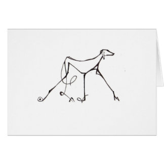 Azawakh Karten-Entwurf durch David Moore