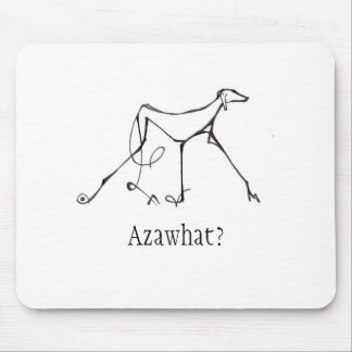 Azawakh Mousepad Entwurf durch David Moore