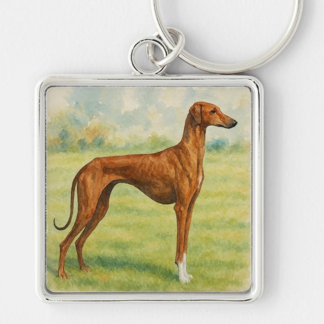 Azawakh Schlüsselanhänger (Vorne)