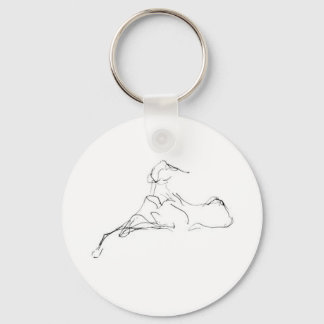 Azawakh-Schlüsselanhänger von David Moore Schlüsselanhänger