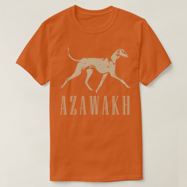 Azawakh Sighthound 2 T-Shirt (Design vorne)