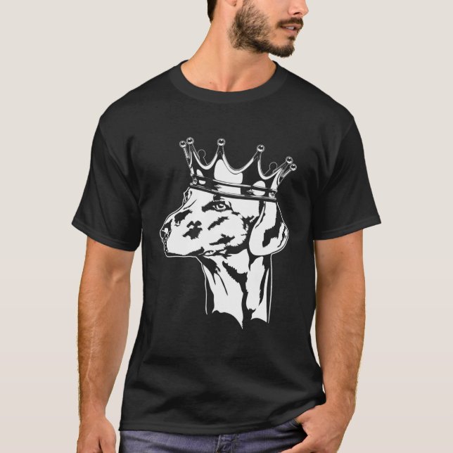Azawakh with crown dog greyhound mom  1 T-Shirt (Vorderseite)