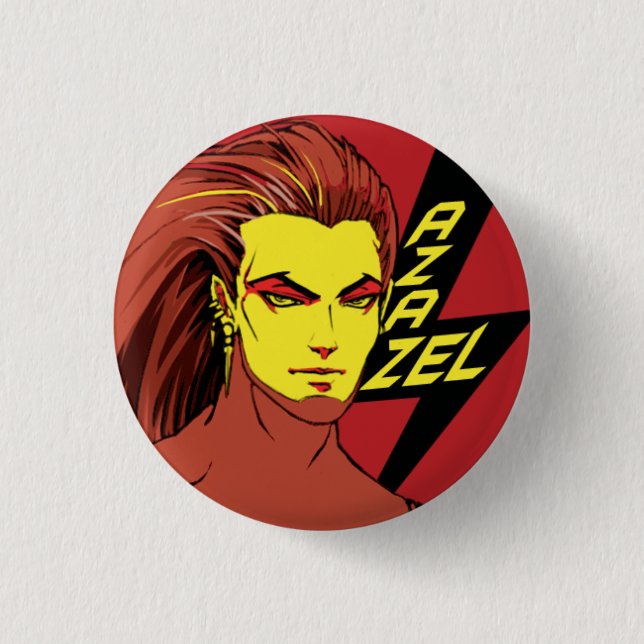 Azazel Button (Vorderseite)