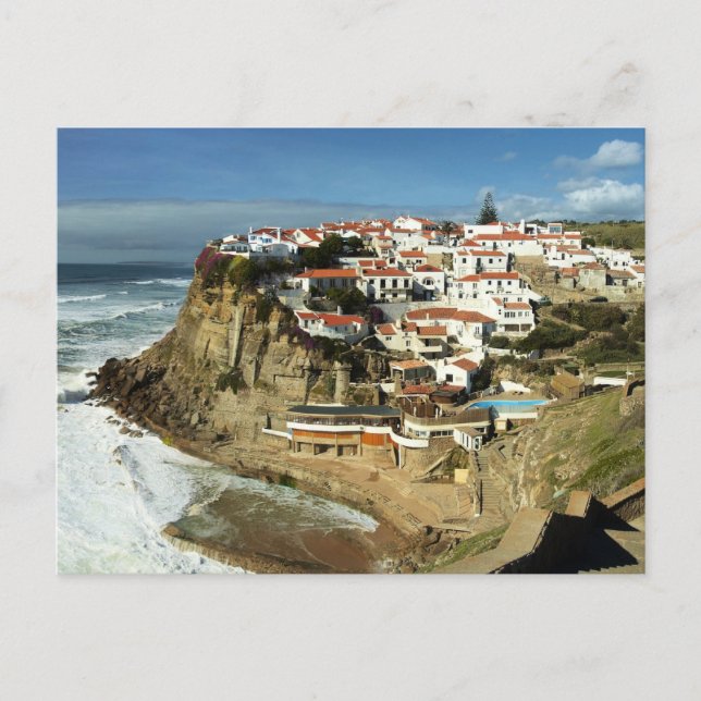 Azenhas Do Mar, Portugal Postkarte (Vorderseite)