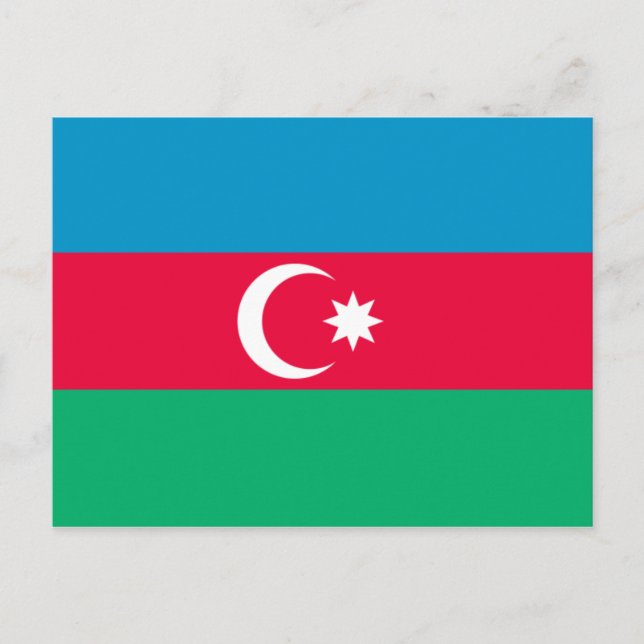azerbaijan postkarte (Vorderseite)