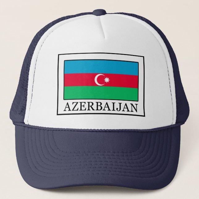 Azerbaijan Truckerkappe (Vorderseite)