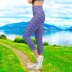 Azimut Große Damen Capri Leggings