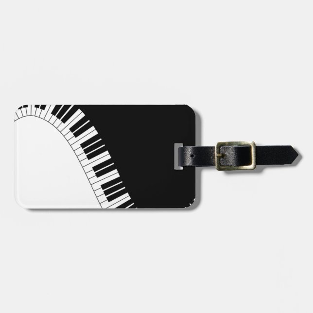 Aziza Keyboard Instruments Gepäckanhänger (Vorderseite horizontal)