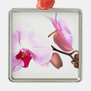Aziza Orchid Blossoms Ornament Aus Metall