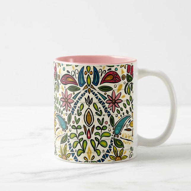 Aziza-Perle Zweifarbige Tasse (Rechts)