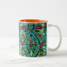 aziza Türkis Zweifarbige Tasse