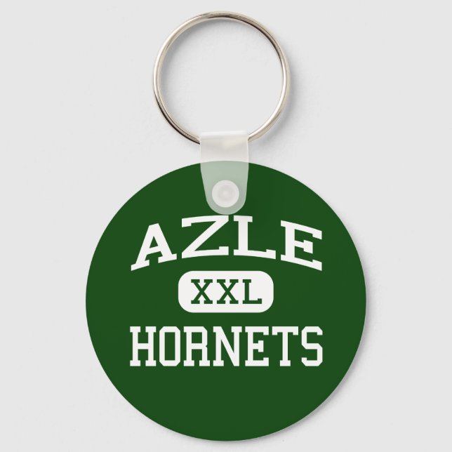 Azle - Hornets - Azle High School - Azle Texas Schlüsselanhänger (Vorderseite)