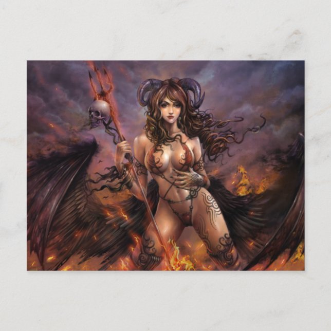 Azmodeus Dark Angels "Charon" Postkarte (Vorderseite)