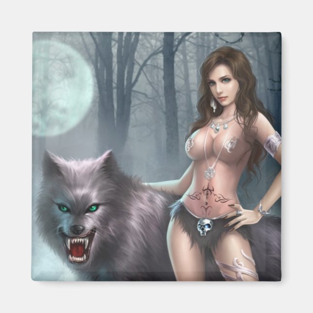Azmodeus Lycan Queen, Magnet (Vorne)
