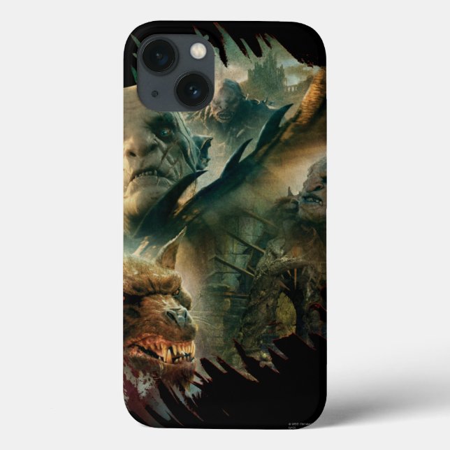 Azog, Narzug und Bolg Graphic Case-Mate iPhone Hülle (Rückseite)