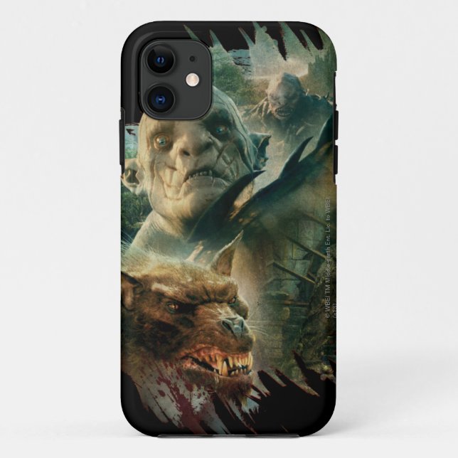 Azog, Narzug und Bolg Graphic Case-Mate iPhone Hülle (Rückseite)
