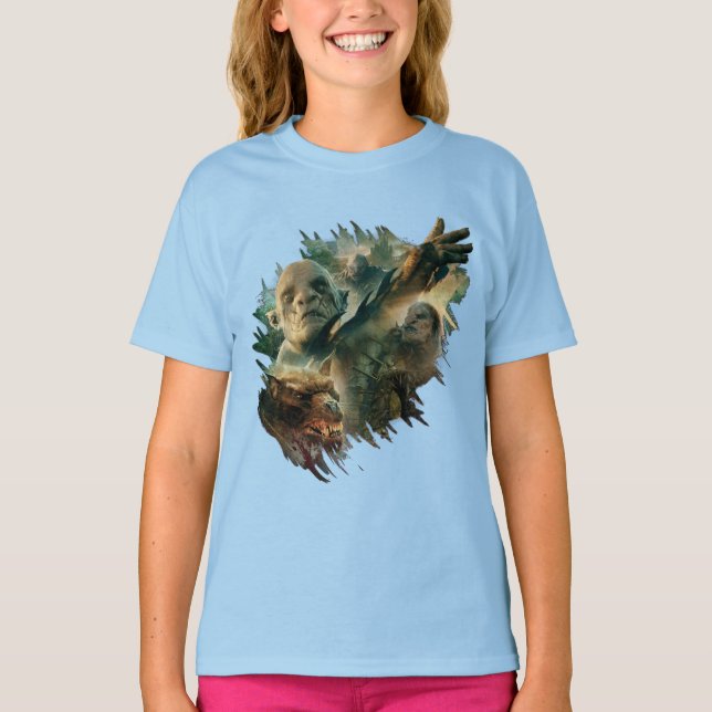 Azog, Narzug und Bolg Graphic T-Shirt (Vorderseite)