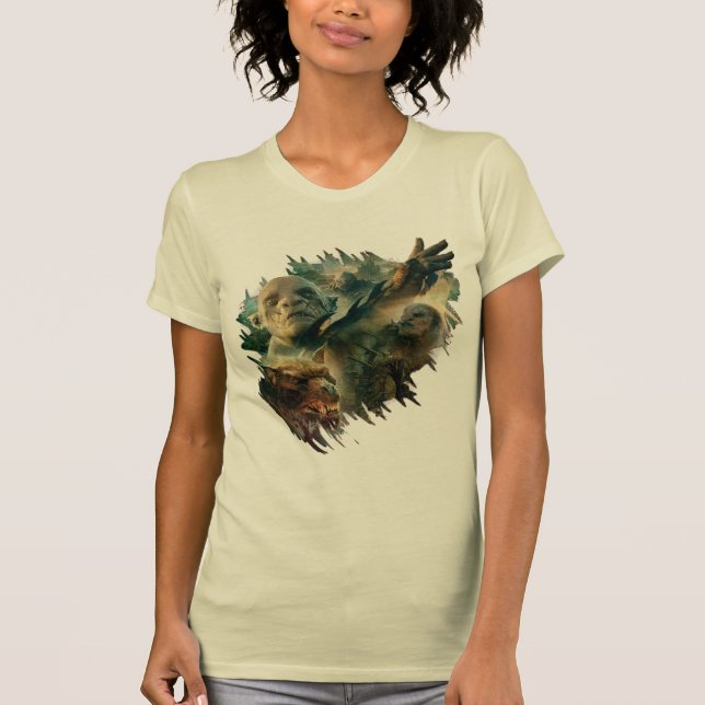 Azog, Narzug und Bolg Graphic T-Shirt (Vorderseite)