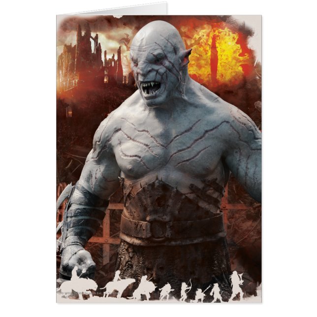 Azog & Orcs Silhouette Graphic (Vorne)