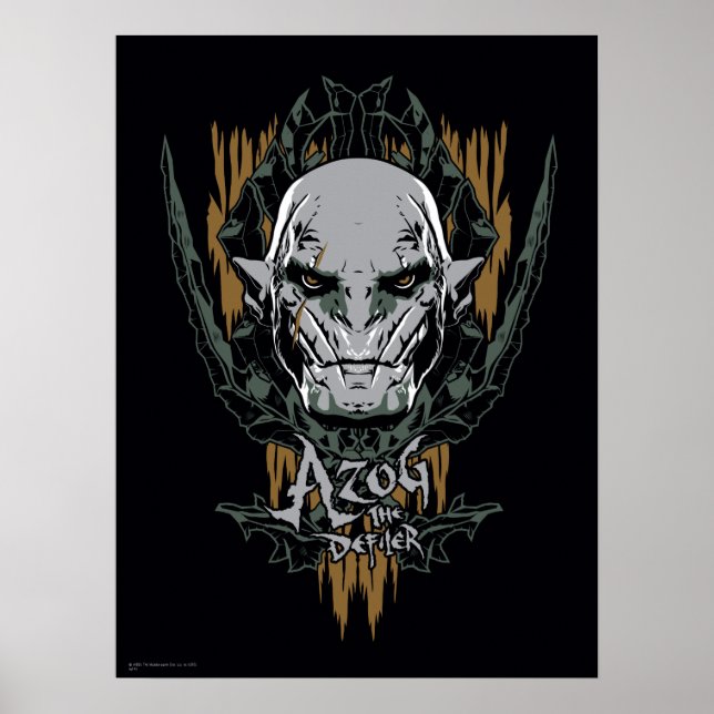 Azog The Defiler Poster (Vorne)