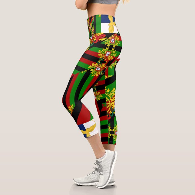 Azorean Pride Capri Leggings (Links)