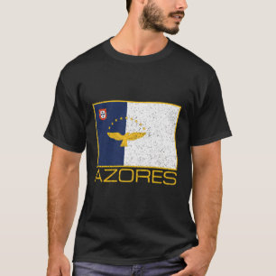 Azoren Flagge Makaronesien Azoren T-Shirt
