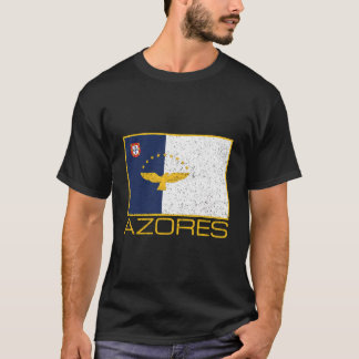 Azoren Flagge Makaronesien Azoren T-Shirt