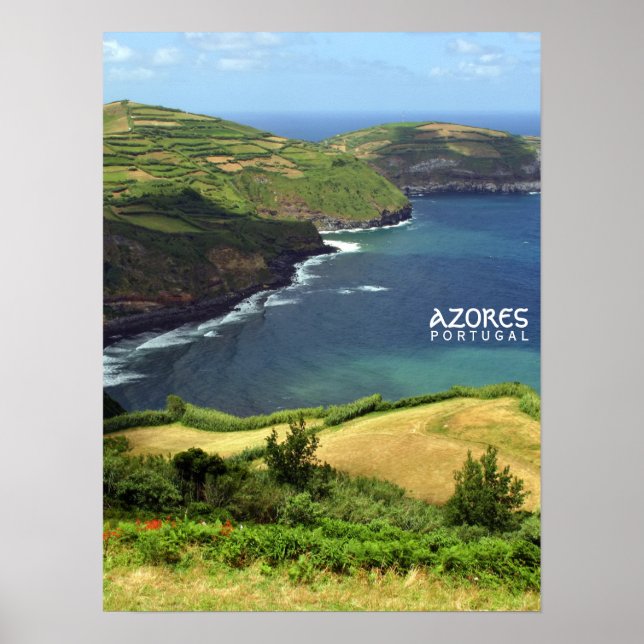 Azoren Foto, Portugal Poster (Vorne)