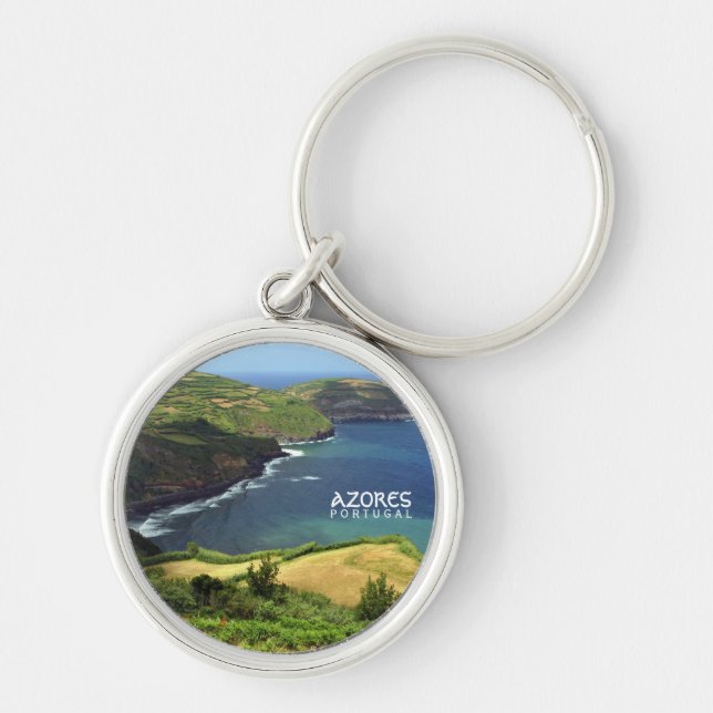 Azoren Foto, Portugal Schlüsselanhänger (Vorne)