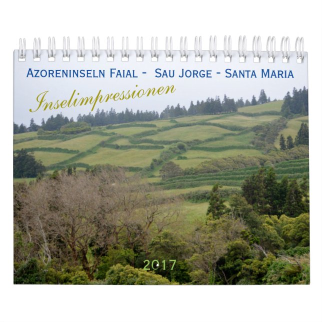 Azoren für Ferien Kalender (Titelbild)