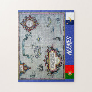 AZOREN Historical Map Jigsaw Puzzle