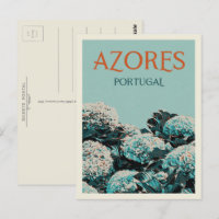 Azoren-Hydrangeas-Beispiel Portugal