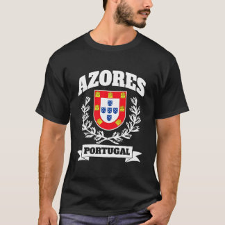 Azoren Insel Portugal Thema Portugiesischer Preis T-Shirt