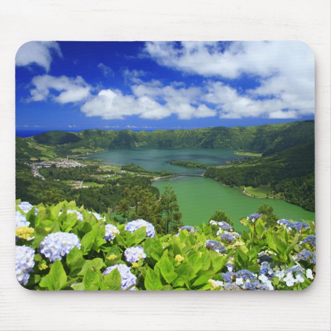 Azoren-Landschaft Mousepad (Vorne)