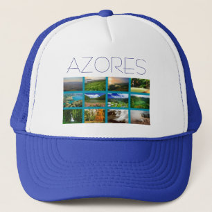 Azoren-Landschaften Truckerkappe