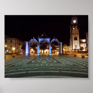 Azoren - Ponta Delgada Poster