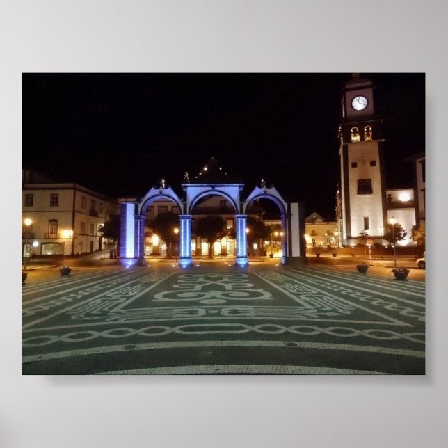 Azoren - Ponta Delgada Poster (Vorne)