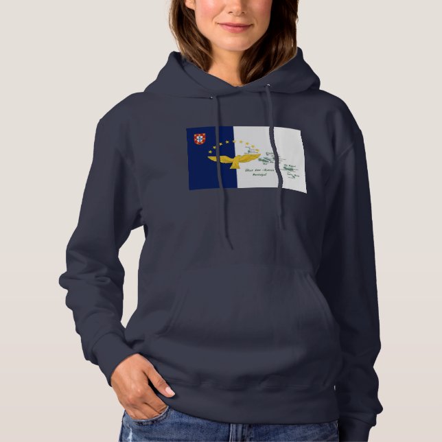 Azoren, Portugal Hoodie (Vorderseite)